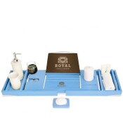 Wholesale - BLUE BATHTUB CADDY TRAY, UPC: 850009397263